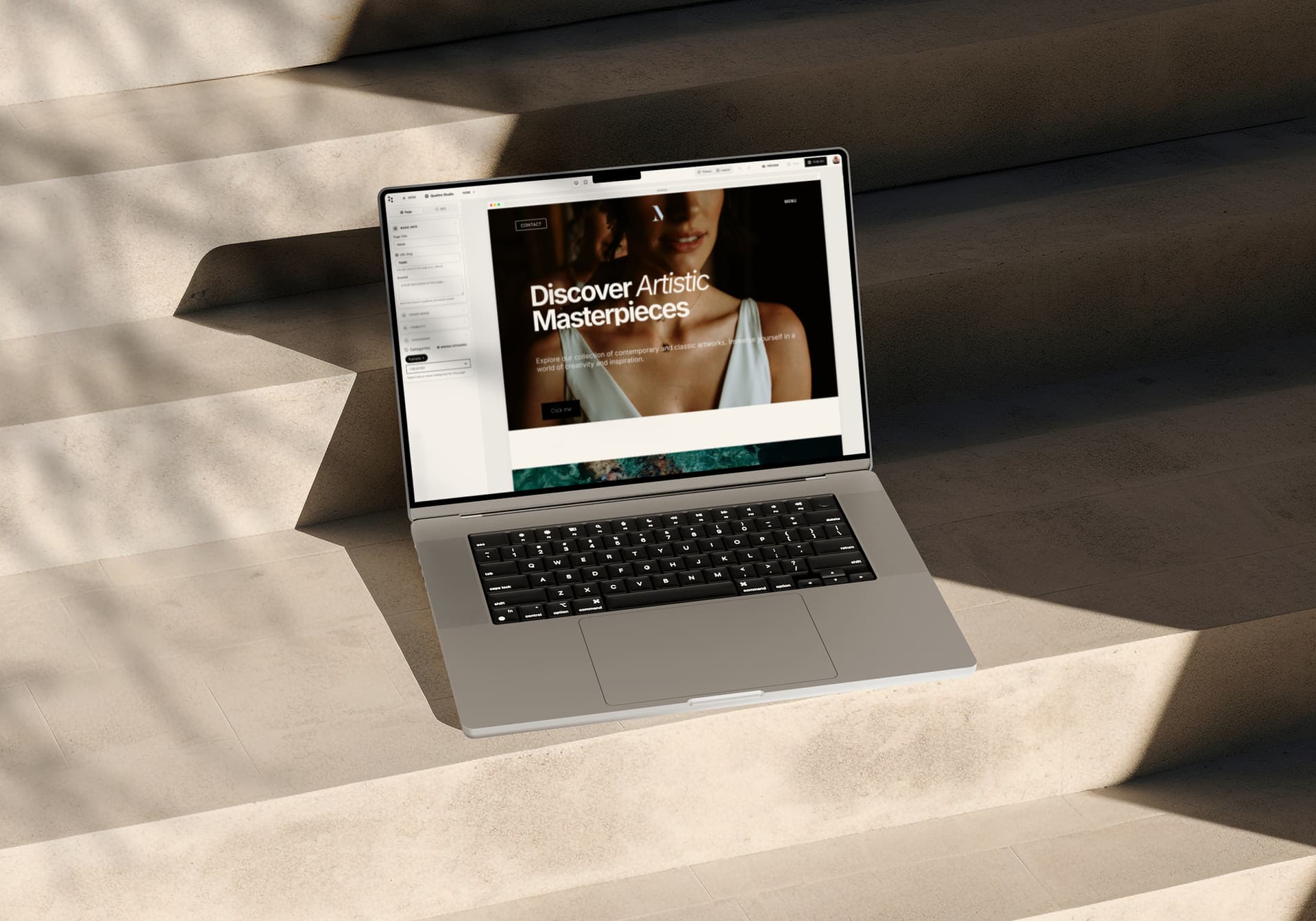 Build — Stunning sites that feel like you. Drag, drop, publish.